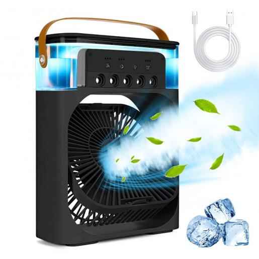 Portable Air Cooler Fan with Humidifier for Ultimate Comfort