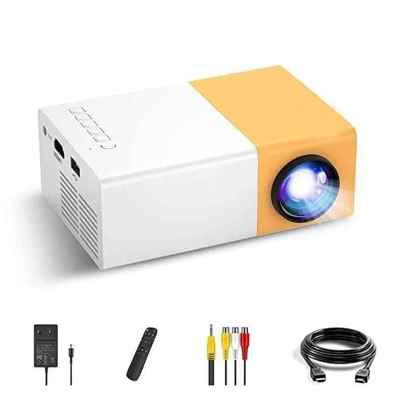 Portable Mini Projector - Compact Home Theater LED Projector